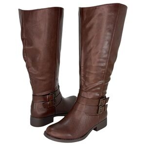 Brown Knee-High Women's Boots